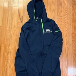 Nike Navy Blue Seahawks Hoodie